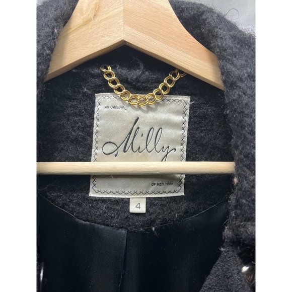 Milly of New York Pea Coat, Size 4 - Picture 3 of 4